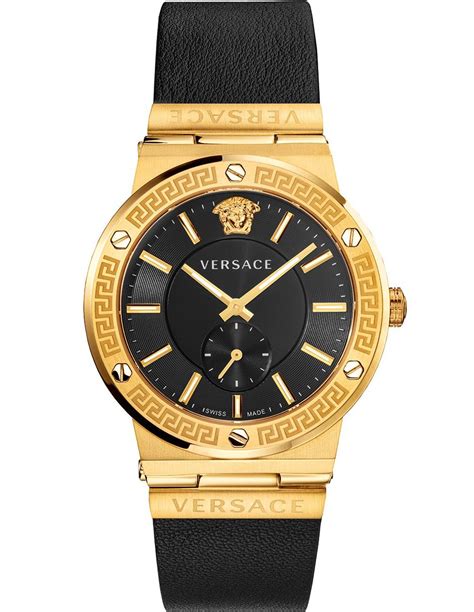 reloj versace hombre dorado|versace watches online.